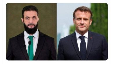 مكالمة رفيعة المستوى: الرئيس السوري والفرنسي يناقشان تطورات الوضع في سوريا 3 0 100