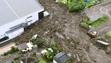 أمطار غزيرة تضرب اليابان وتتسبب في فيضانات وانهيارات أرضية 2 0 127