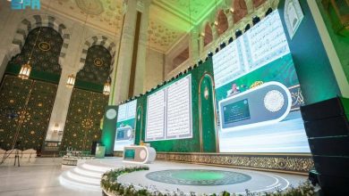 وزارة الشؤون الإسلامية تبث فعاليات مسابقة القرآن الكريم على شاشات عملاقة 6 0 135