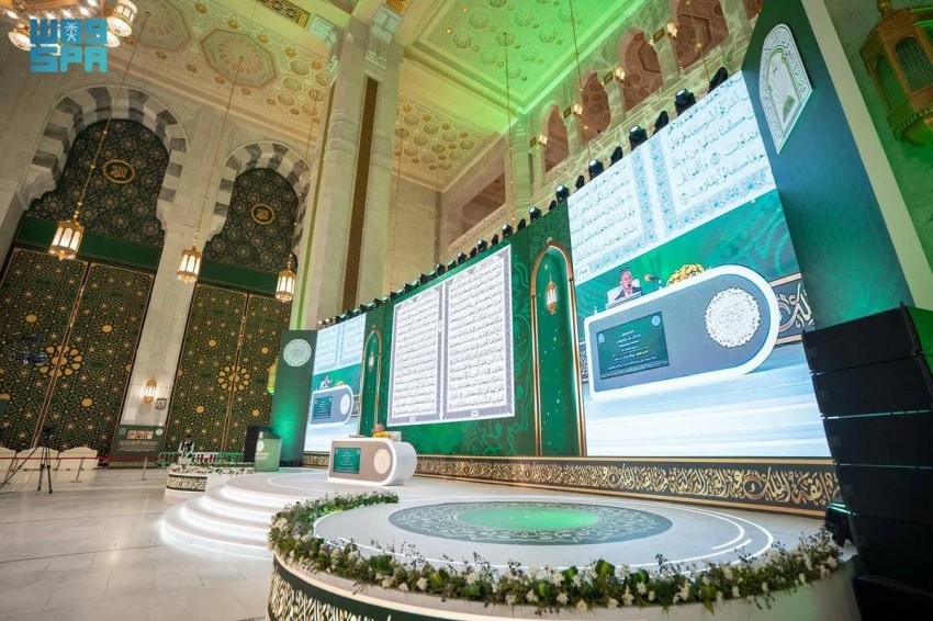 وزارة الشؤون الإسلامية تبث فعاليات مسابقة القرآن الكريم على شاشات عملاقة 1 0 135