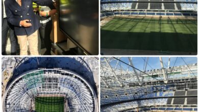 ملعب طنجة الكبير أحد المعالم الرياضية البارزة بالمغرب يستعد لكأس الأمم الأفريقية .. 3 0 182