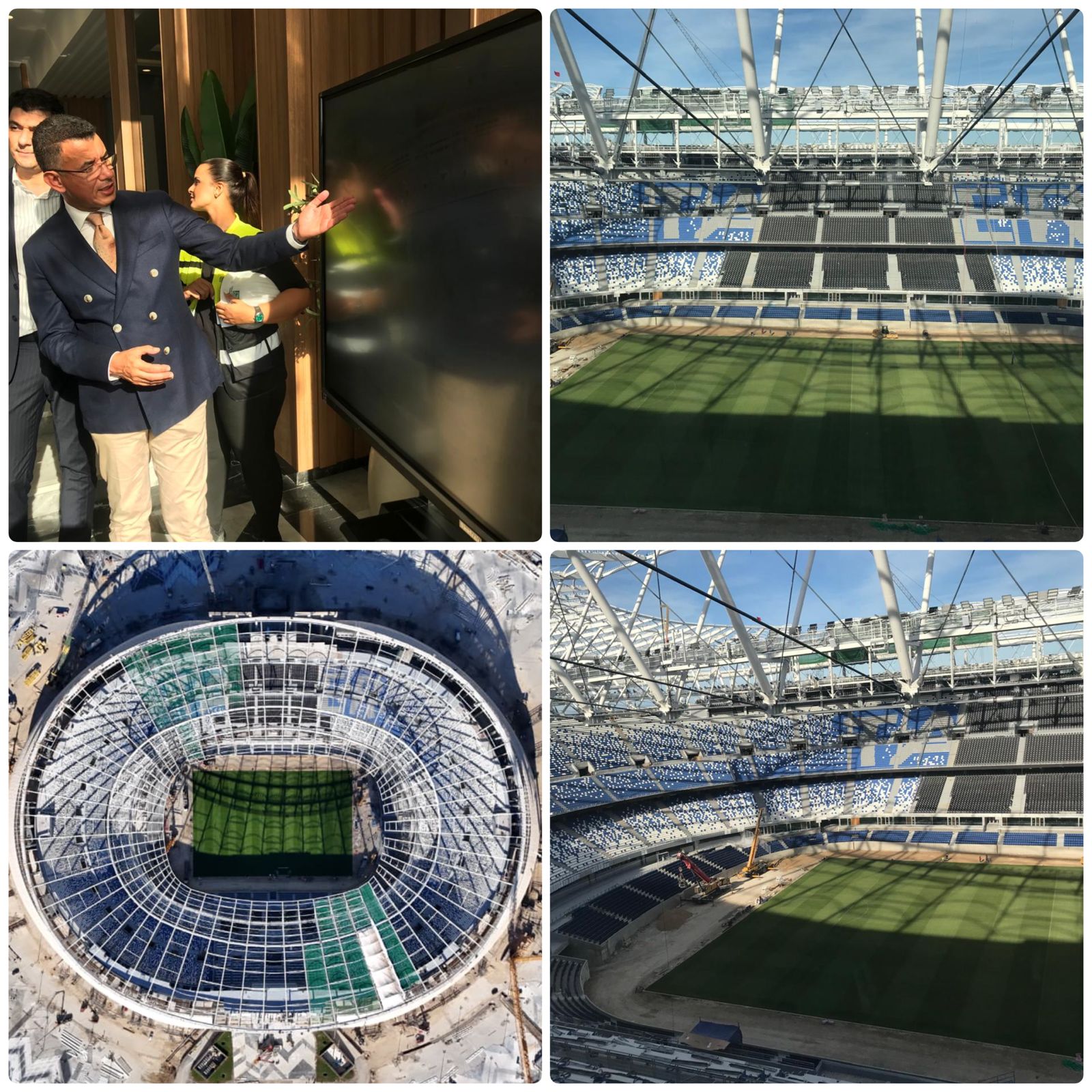 ملعب طنجة الكبير أحد المعالم الرياضية البارزة بالمغرب يستعد لكأس الأمم الأفريقية .. 1 0 182