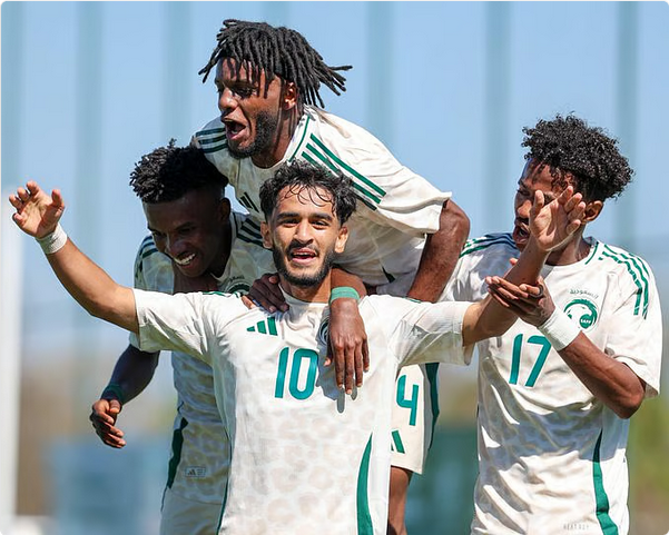 الأخضر الشاب يهزم إيتوانو البرازيلي وديًا استعدادًا للمونديال 1 0 269