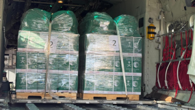 وصول الطائرة الإغاثية السعودية الـ79 لمساعدة الشعب الفلسطيني في غزة 6 0 277