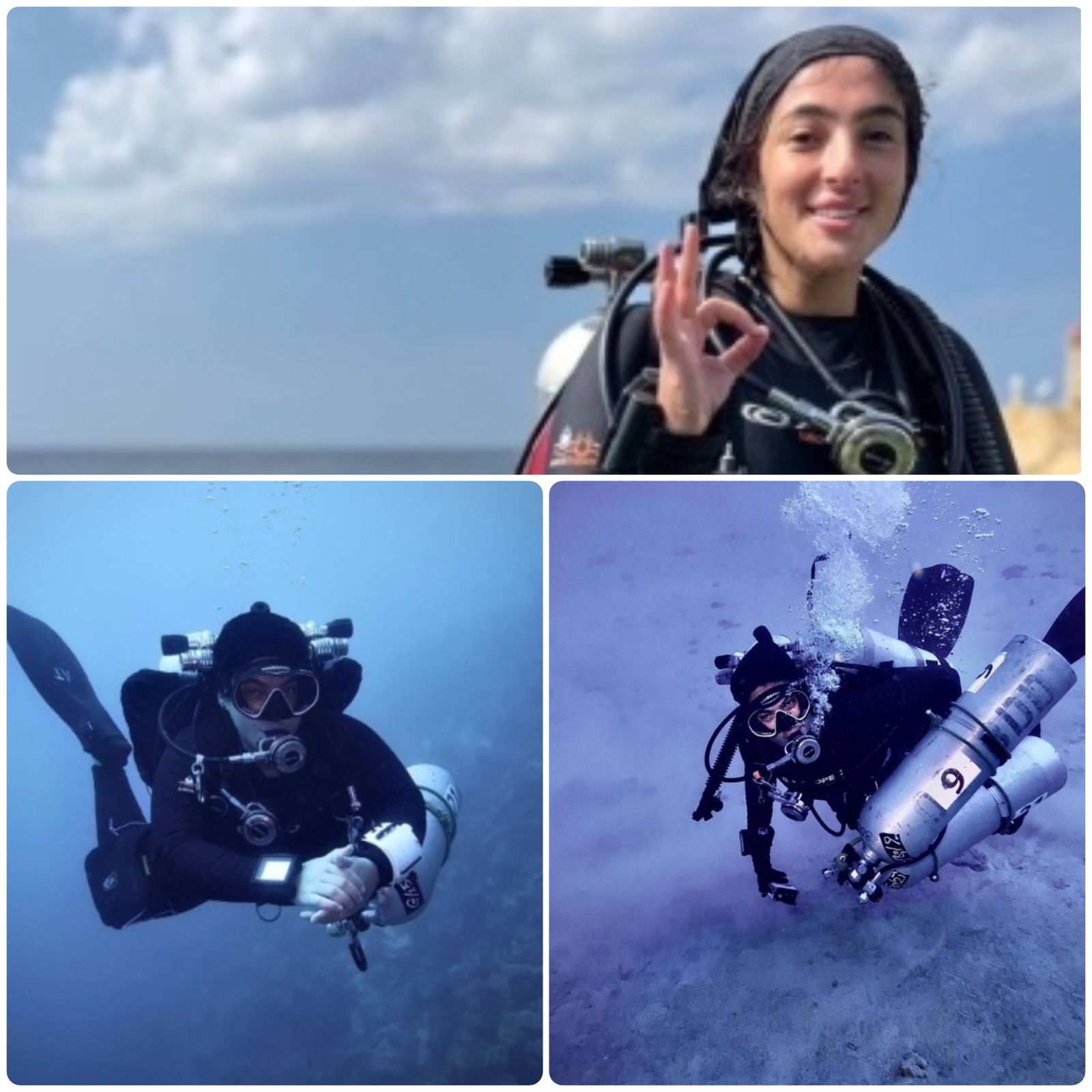 غيداء الحمد أول سعودية تلامس أعماق البحر بتسجيل 127 متراً في البحر الأحمر 1 0 2897