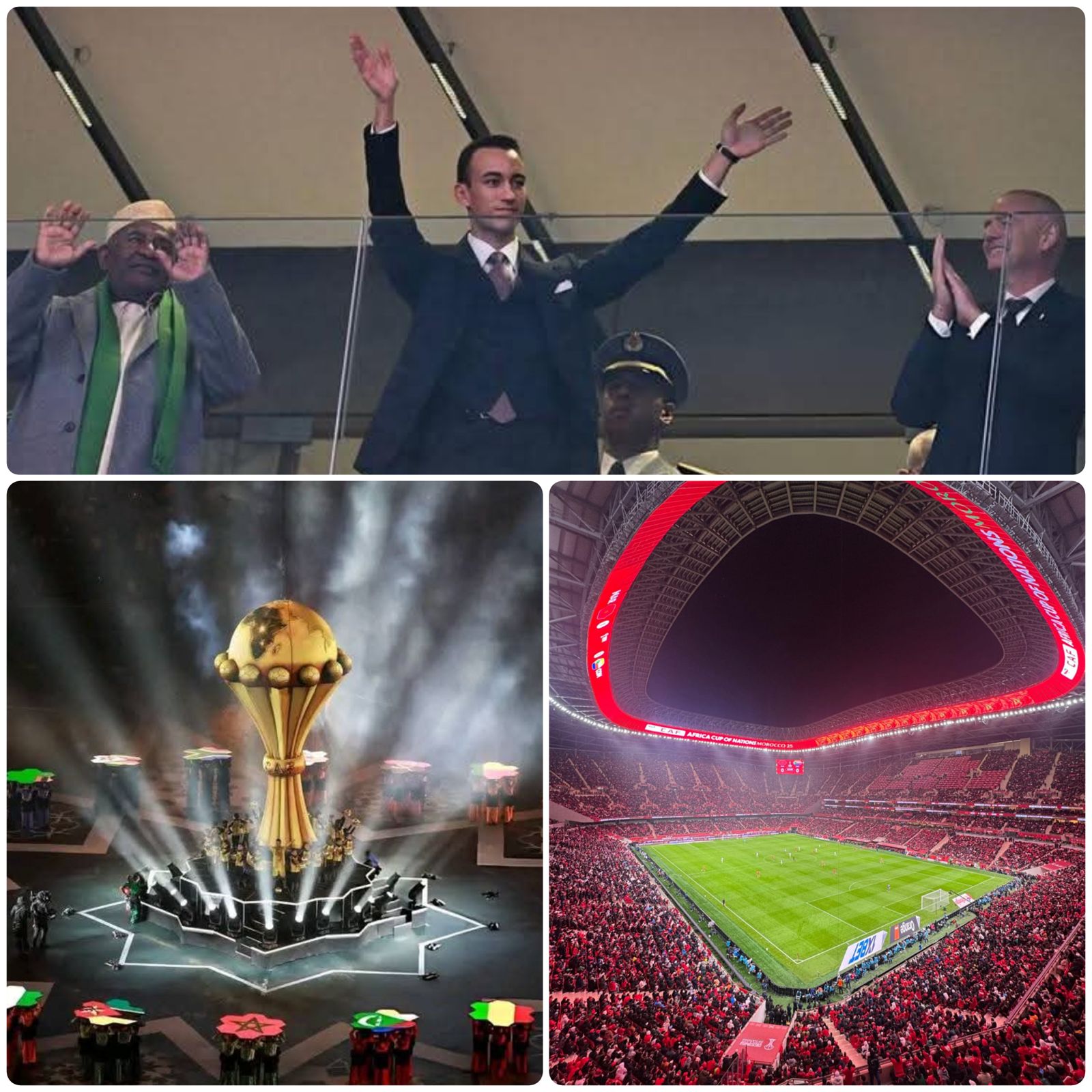 ولي العهد المغربي يفتتح منافسات بطولة كأس الأمم الإفريقية 2025 في الرباط.. والمغرب يفوز على جزر القمر 2-0 1 0 2924