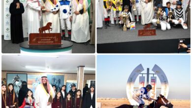 محافظ الجبيل يتوّج الفائزين بكأس فارس التعليم بميدان فروسية الجبيل 5 0 3016