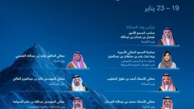 المملكة تشارك بوفد رفيع المستوى في الاجتماع السنوي للمنتدى الاقتصادي العالمي 2026 2 0 3019