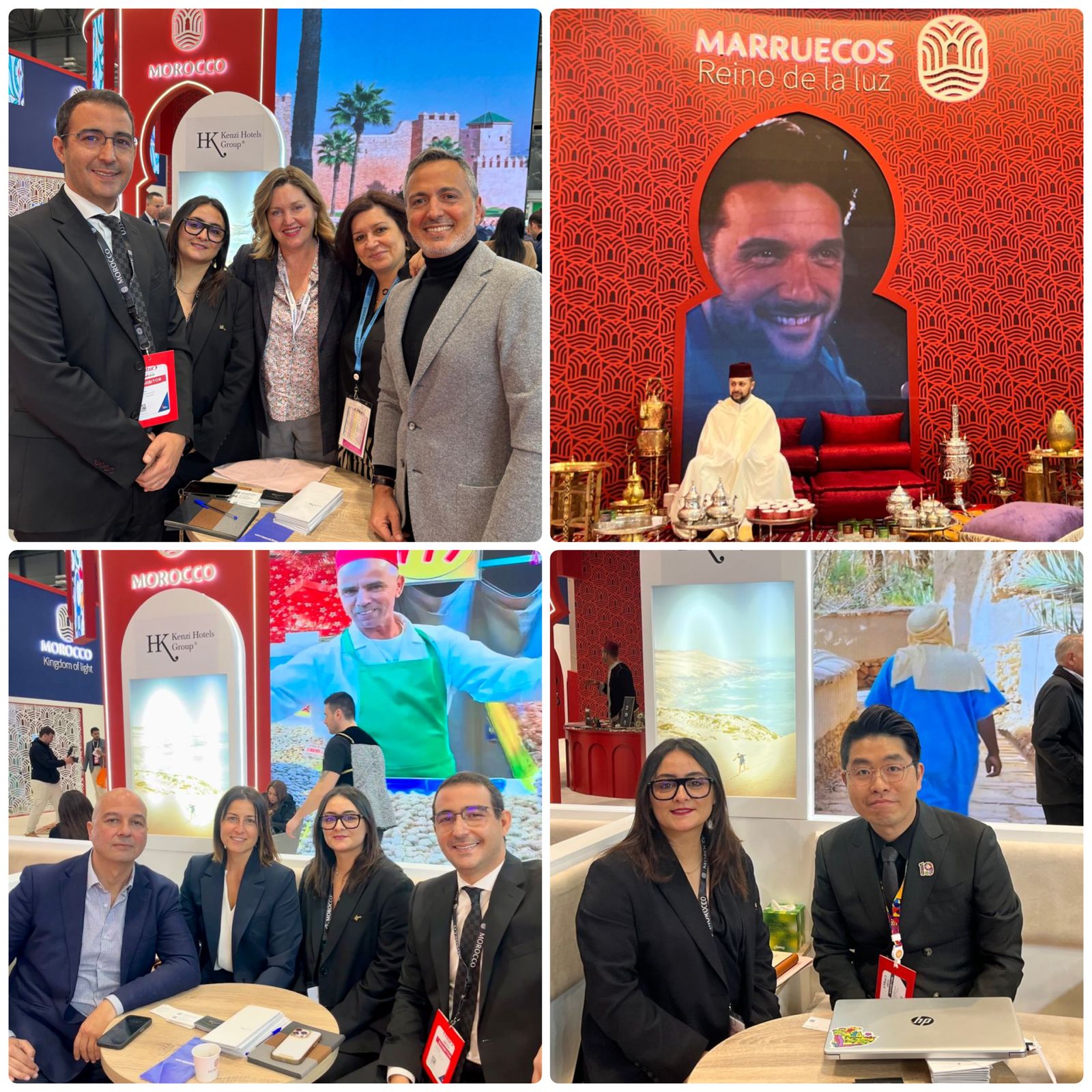 فنادق كنزي المغرب تشارك في معرض فيتور الدولي للسياحة بمدريد 1 0 3042