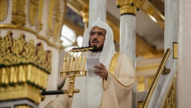 خطيب المسجد النبوي الشيخ عبد الباري الثبيتي: العمل في الإسلام للموظف ارتقاء وإتقان وعبودية صادقة 13 0 3057