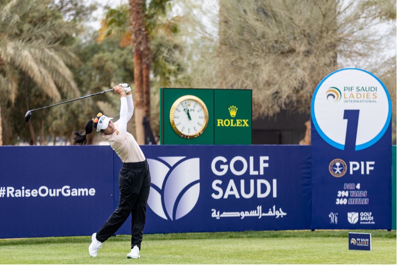 سفيرات جولف السعودية يتصدّرن انطلاقة بطولة السعودية الدولية للسيدات 1 0 3078
