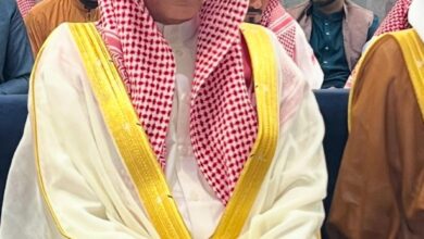 رئيس مركز ينبع النخل بندر بن نايف بن راجح يتقدم المصلين بصلاة عيد الفطر المبارك 14 0 3209