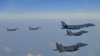 كوريا الجنوبية وأمريكا واليابان تجرى مناورات جوية لاستعراض القوة 5 0 39