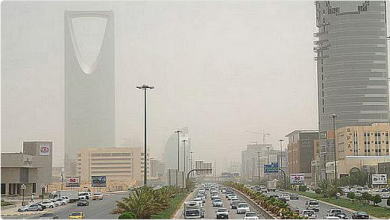 رياح نشطة وأتربة مثارة تضرب الرياض غدًا.. و"الأرصاد" ينبّه بتدني الرؤية حتى 3 كم 6 00 79