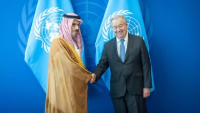 وزير الخارجية يلتقي الأمين العام لمنظمة الأمم المتحدة 4 1 117