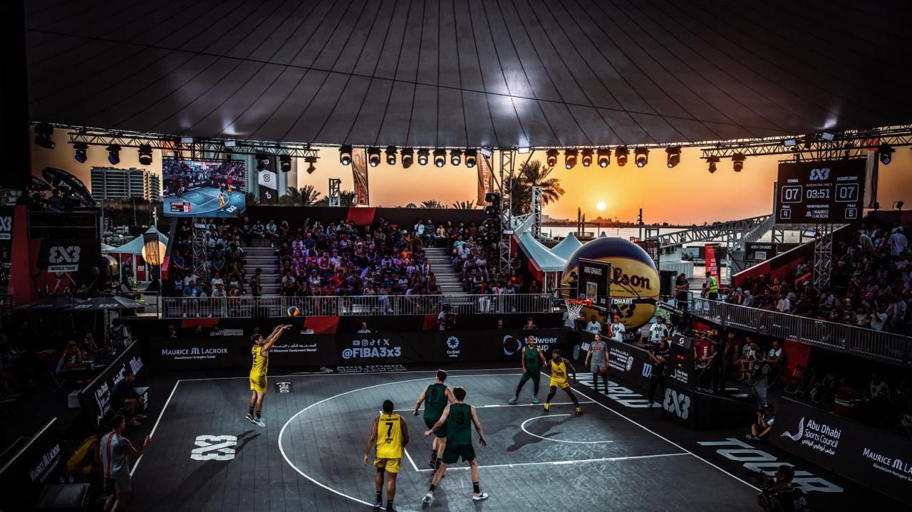 أبوظبي تستضيف الجولة العالمية لكرة السلة الثلاثية 1 1 126