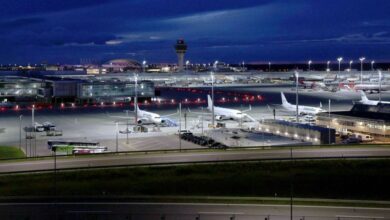 تعليق حركة الطيران في مطار ميونخ الألماني بسبب رصد طائرات مسيرة 3 1 137