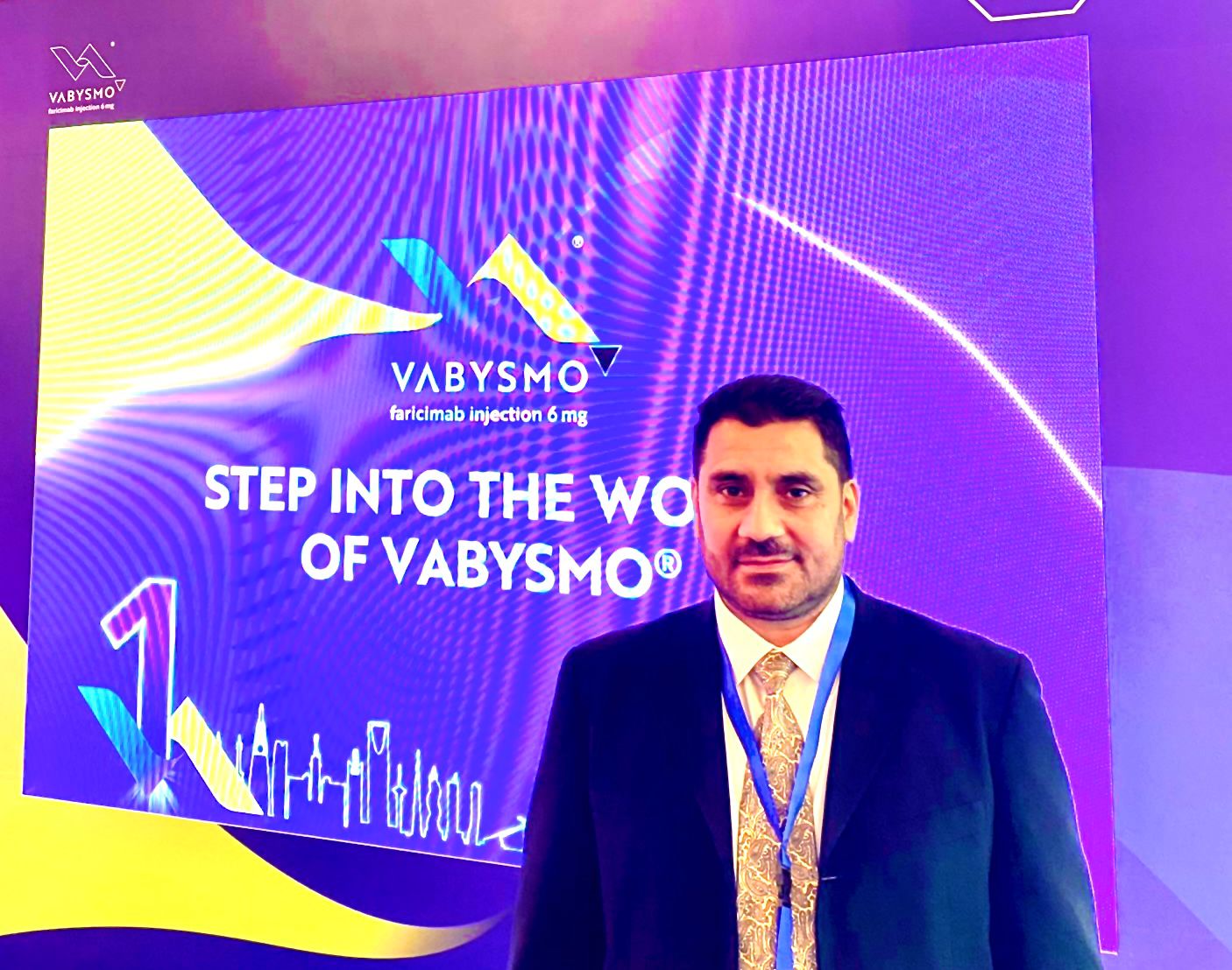 الدكتور رمضان التركي يشارك في ندوة علمية حول عقار ڤابيسمو أحدث العلاجات العالمية لاعتلال الشبكية 1 1 197