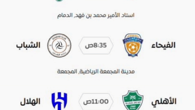 روشن السعودي: "جولة عزنا بطبعنا" تستكمل اليوم بـ3 مواجهات مثيرة 7 1 2 26