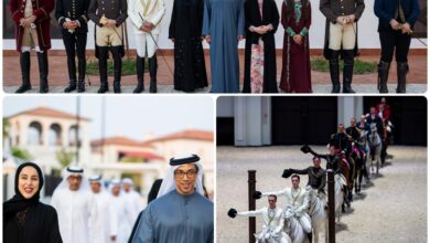 منصور بن زايد يفتتح "أبوظبي للفنون الفروسية الأميرية" في جزيرة الجبيل 4 1 222
