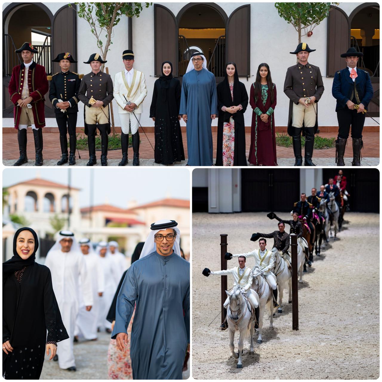 منصور بن زايد يفتتح "أبوظبي للفنون الفروسية الأميرية" في جزيرة الجبيل 1 1 222