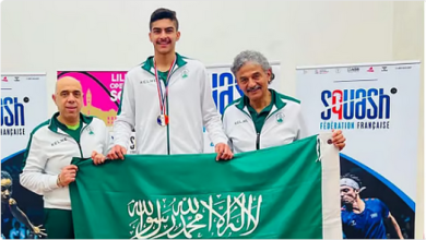 محمد آل نصفان يمثل العرب في نهائي بطولة آسيا للإسكواش 5 1 274