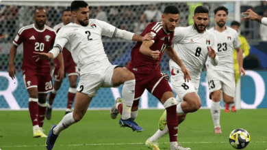 في الوقت القاتل.. فلسطين تخطف فوزًا مثيرًا من قطر في كأس العرب 4 1 283