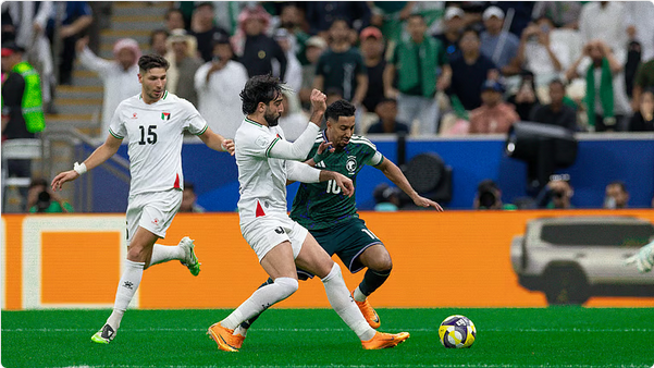 كنو يقتنص التأهل:"الأخضر" يتجاوز فلسطين ويحجز مقعده في نصف نهائي كأس العرب 1 1 284