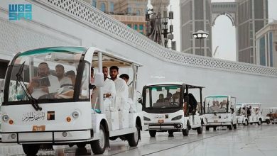 أكثر من مليون مستفيد من خدمة عربات الجولف في المسجد الحرام خلال رمضان 6 1 3434
