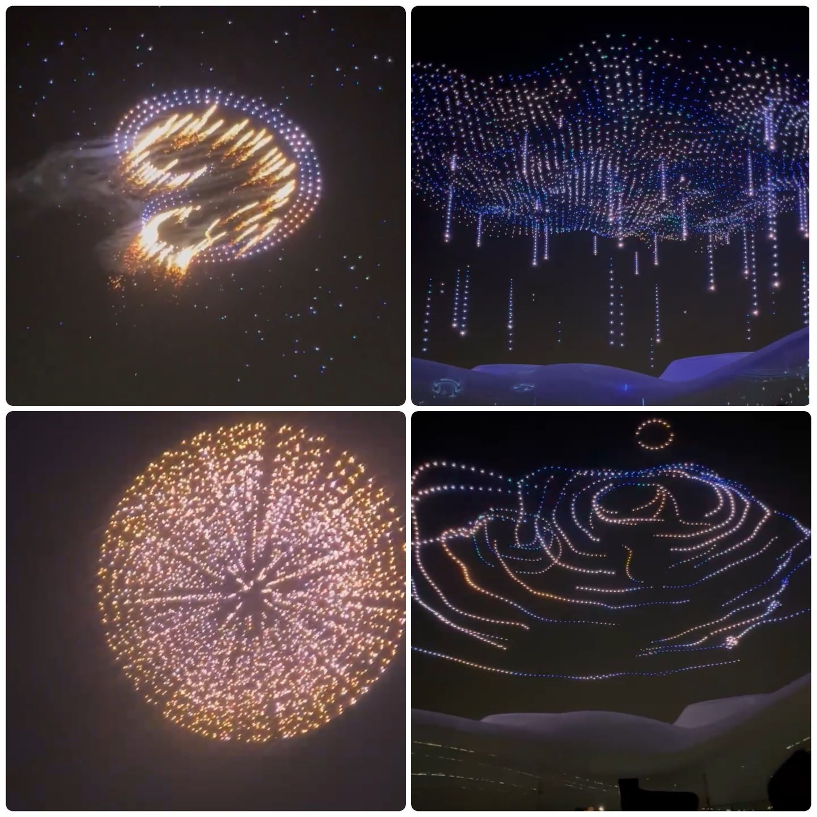 6300 طائرة «درون» ترسم لوحة مدهشة في سماء أبوظبي في حفل افتتاح "تيم لاب فينومينا" 1 1 3607