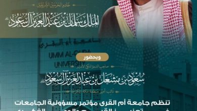 جامعة أمِّ القُرى تنظِّم مؤتمر "مسؤوليَّة الجامعات في تعزيز القيم والوعي الفكري" 4 1 3748