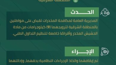 القبض على شخصين بالشرقية لترويجهما الحشيش وأقراصًا ممنوعة 6 1 3778