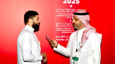 وكالة بي ستديو تبرز إبداعها في المؤتمر السعودي الدولي الثالث للحديد والصلب بتصميم هوية جائزة الحديد لوزارة الصناعة 5 1 3837