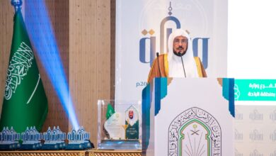وزير الشؤون الإسلامية يُدشّن ملتقى “وقاية” للأمن الفكري في منطقة الباحة 2 1 3875