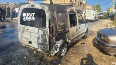 تصعيد جنوبي: 7 جرحى في غارة إسرائيلية قرب مستشفى بنت جبيل 3 1 3896