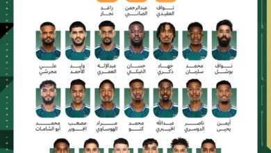 كأس العرب 2025: إعلان قائمة "الأخضر" النهائية بـ 23 لاعباً ومزيج من الخبرة والشباب 6 1 3928