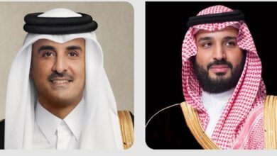 ولي العهد يتلقى رسالة خطية من أمير دولة قطر 3 1 3959