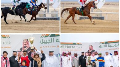 انطلاق موسم سباقات الخيل بميدان فروسية الجبيل 1447هـ 6 1 4006