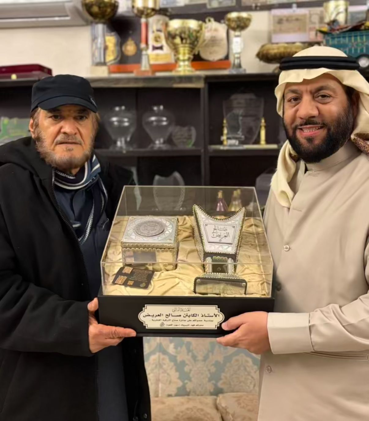 تكريم الأستاذ الكابتن صالح العريض بجائزة صُنّاع الترفية الفخرية 1 1 4026