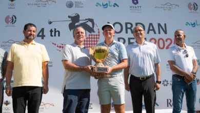 ختام ناجح لبطولة الأردن المفتوحة للجولف ضمن سلسلة الجولف العربية 5 1 46