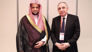 "النائب العام" يعقد لقاءات ثنائية مع نظرائه على هامش مؤتمر الرابطة الدولية للمدعين العامين بسنغافورة 2 1 58