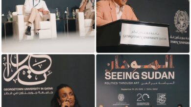 “تجمع فكري وثقافي سوداني بجامعة جورجتاون قطر يمنح أملًا في المستقبل 6 1 99