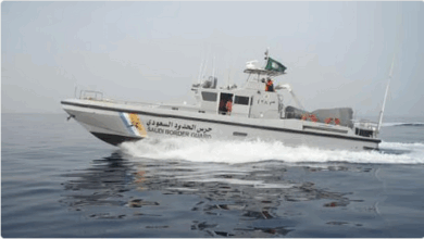 حرس الحدود بجازان يضبط 4 مصريين مخالفين للوائح السلامة والصيد دون تصريح 4 10 112