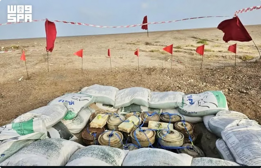 مشروع مسام ينتزع 798 لغماً وذخيرة غير منفجرة باليمن ويرفع حصيلة التطهير إلى 565 ألفاً 1 10 142