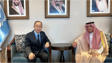 الجبير يلتقي بان كي مون ورئيس وزراء جزر سليمان في نيويورك 2 11 106