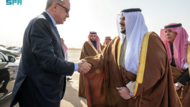 الرئيس التركي يغادر الرياض ونائب أمير المنطقة في مقدمة المودعين 17 11 121