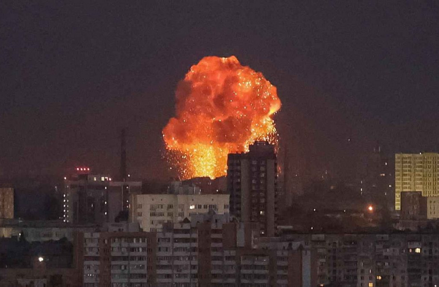 هجمات روسية عنيفة تضرب كييف وخاركيف وتخلّف قتلى وجرحى 1 14 2 1