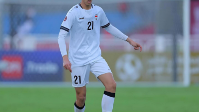 الموهبة العراقية حيدر عبد الكريم أولى صفقات النصر الشتوية 4 14 8