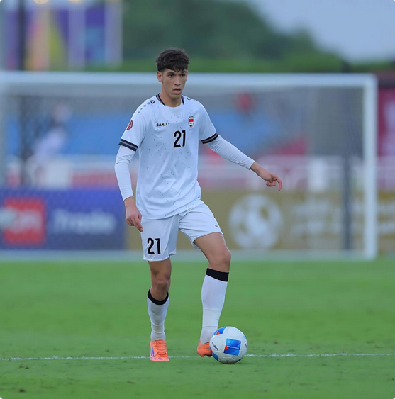 الموهبة العراقية حيدر عبد الكريم أولى صفقات النصر الشتوية 1 14 8