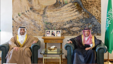 نائب وزير الخارجية يقيم حفل توديع لسفير دولة الإمارات لدى المملكة 4 17517029801 8